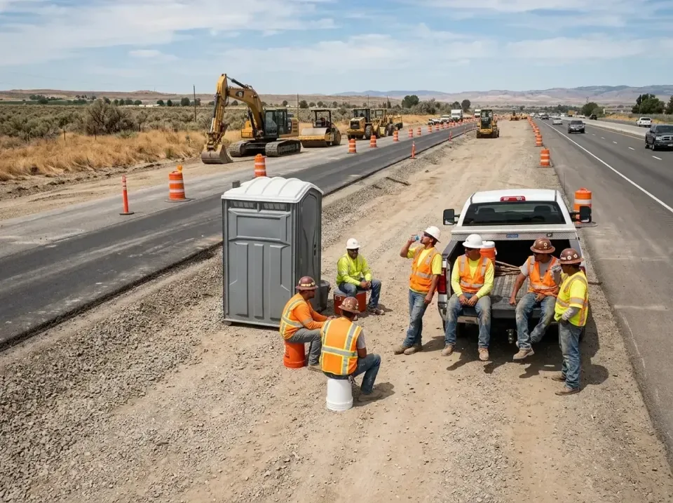 highway-road-construction-crew-007 — frequently asked questions, Porta Potty and Restroom Rentals in Brandenburg, KY